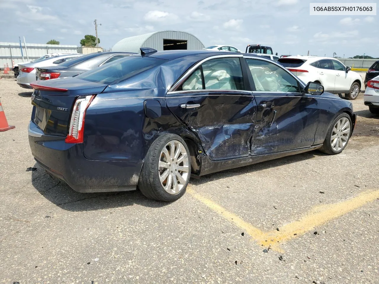 2017 Cadillac Ats Luxury VIN: 1G6AB5SX7H0176063 Lot: 67180374