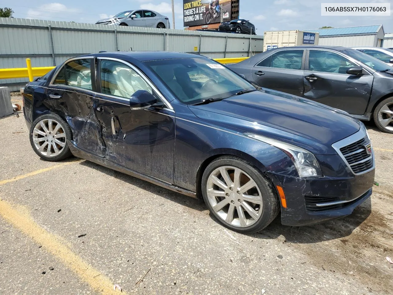 2017 Cadillac Ats Luxury VIN: 1G6AB5SX7H0176063 Lot: 67180374