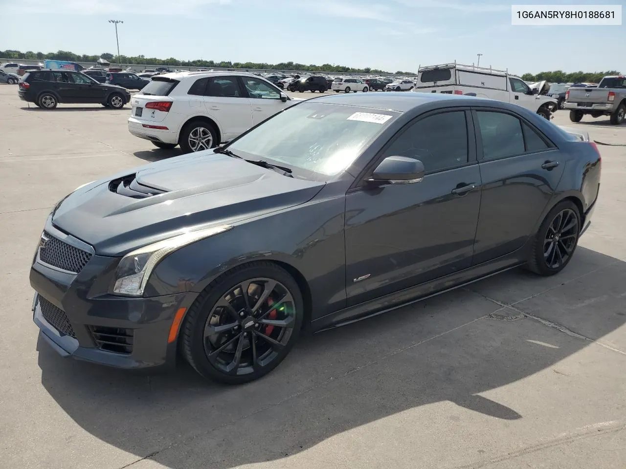 2017 Cadillac Ats-V VIN: 1G6AN5RY8H0188681 Lot: 68009144