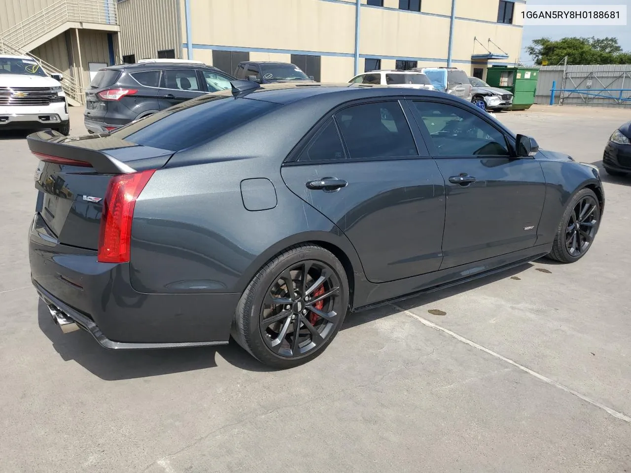 2017 Cadillac Ats-V VIN: 1G6AN5RY8H0188681 Lot: 68009144