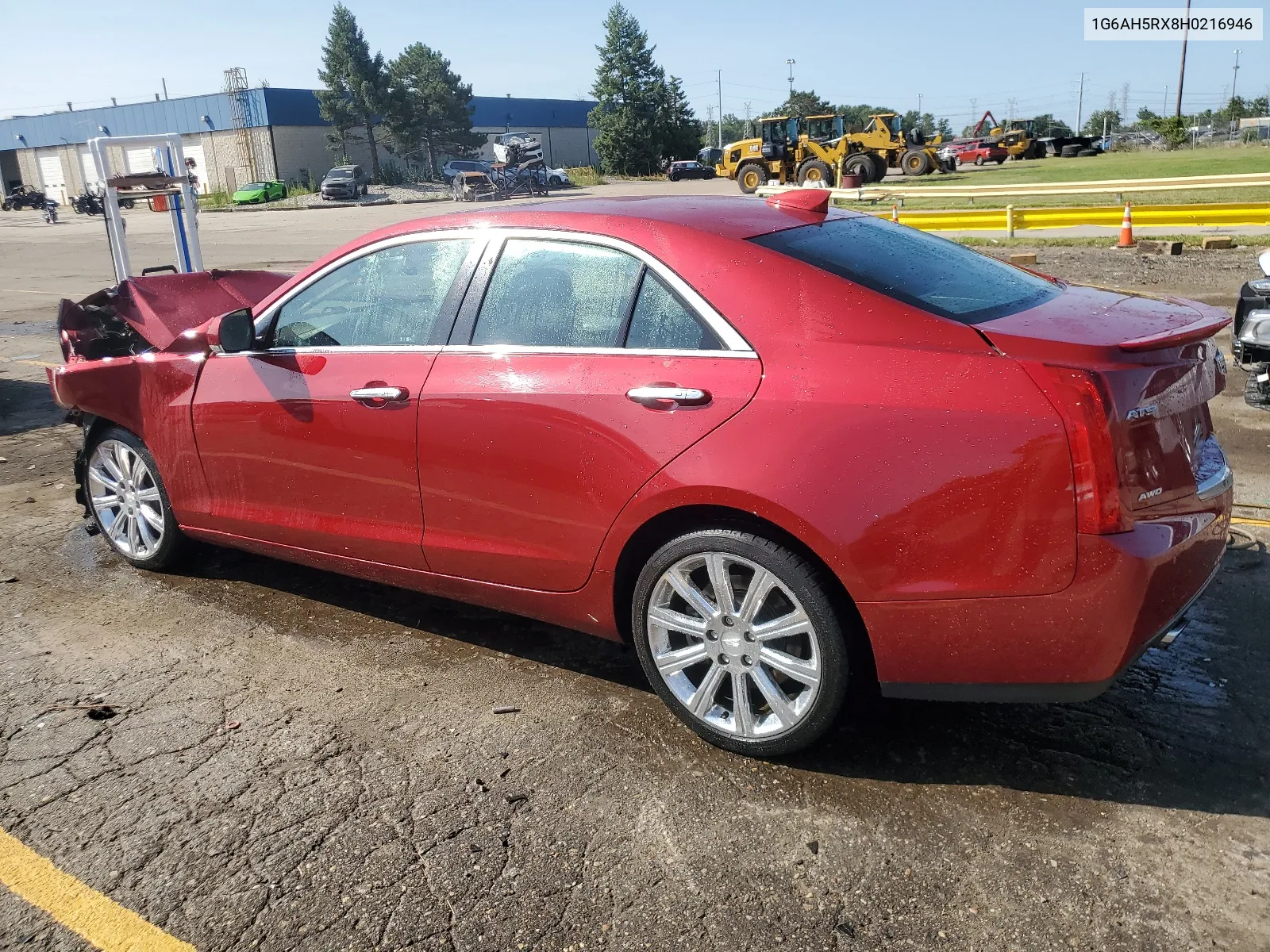 1G6AH5RX8H0216946 2017 Cadillac Ats Luxury