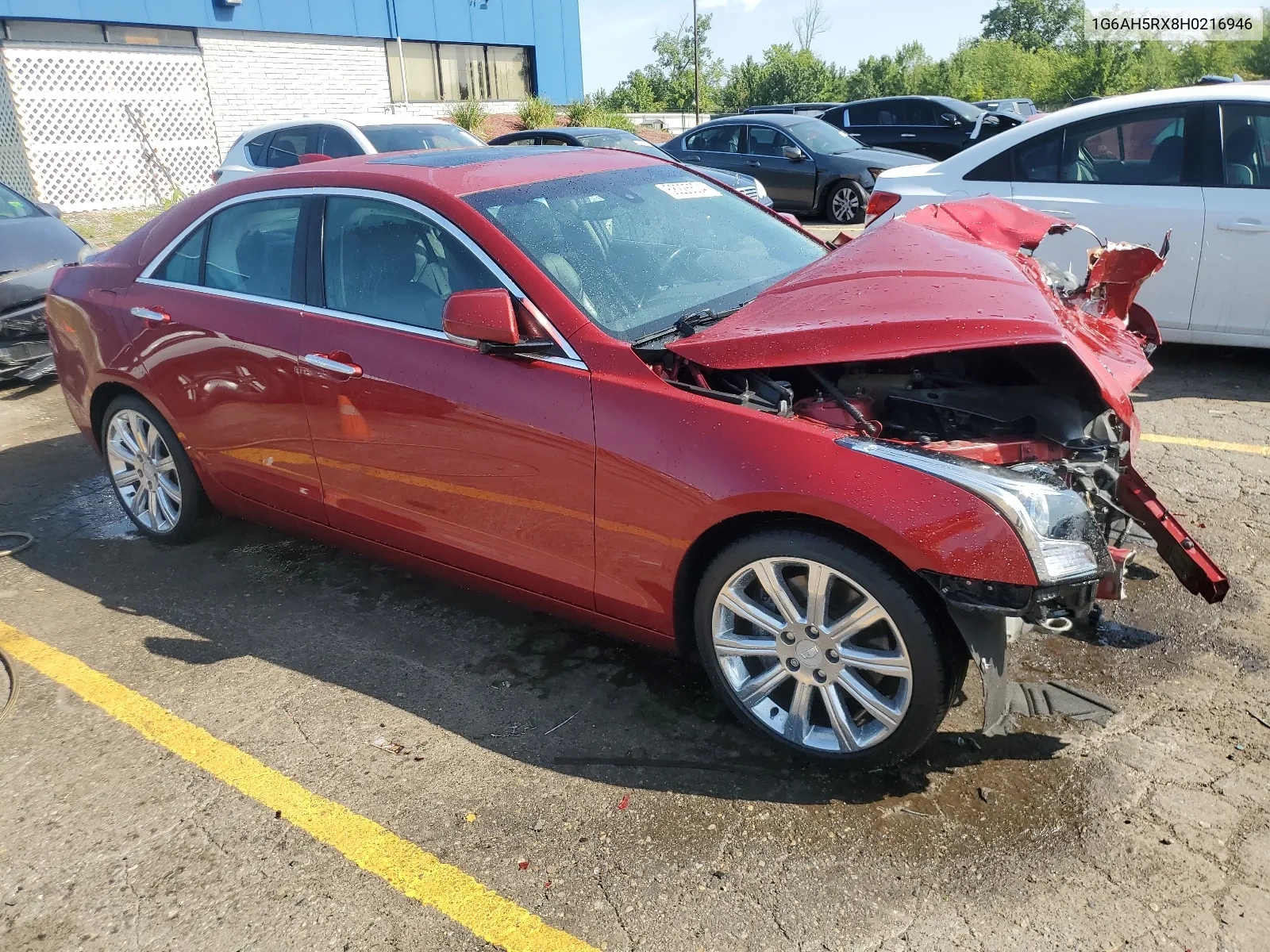 1G6AH5RX8H0216946 2017 Cadillac Ats Luxury