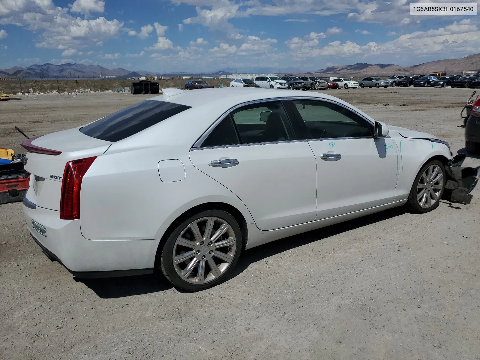 1G6AB5SX3H0167540 2017 Cadillac Ats Luxury