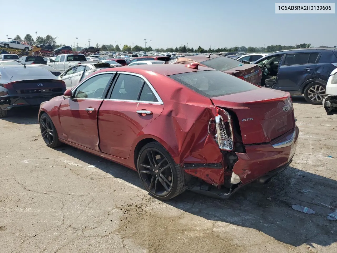 1G6AB5RX2H0139606 2017 Cadillac Ats Luxury