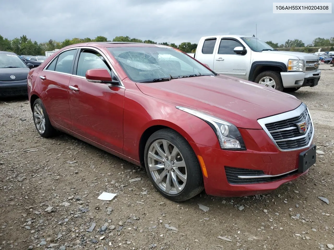 1G6AH5SX1H0204308 2017 Cadillac Ats Luxury