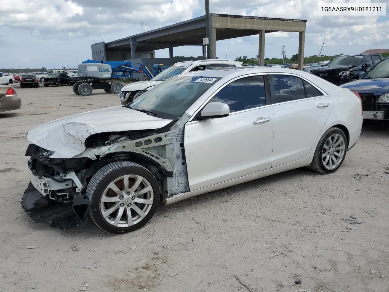 2017 Cadillac Ats VIN: 1G6AA5RX9H0181211 Lot: 71496684