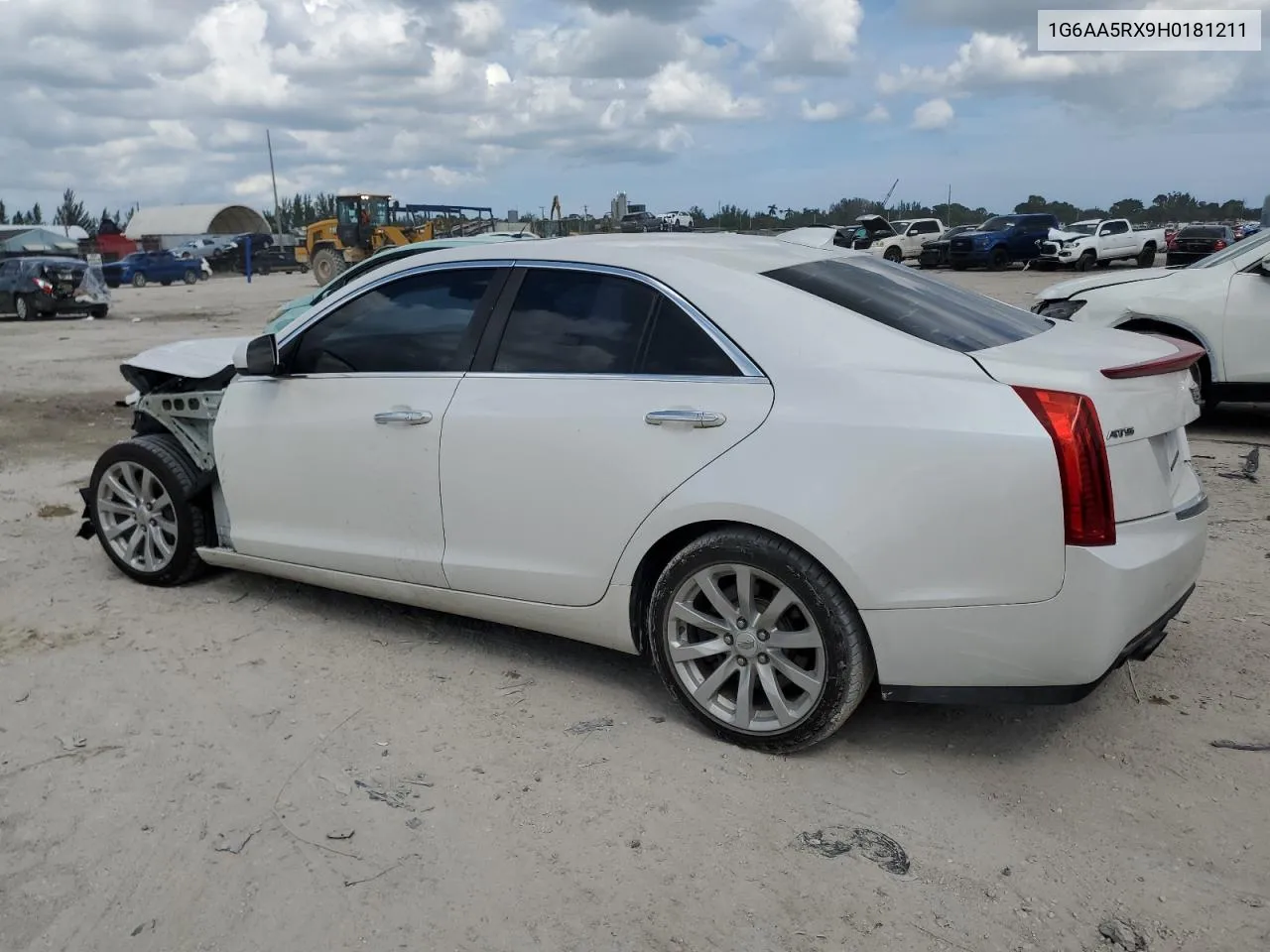 1G6AA5RX9H0181211 2017 Cadillac Ats