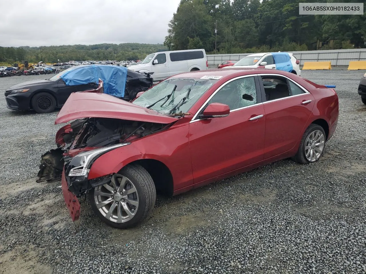 1G6AB5SX0H0182433 2017 Cadillac Ats Luxury