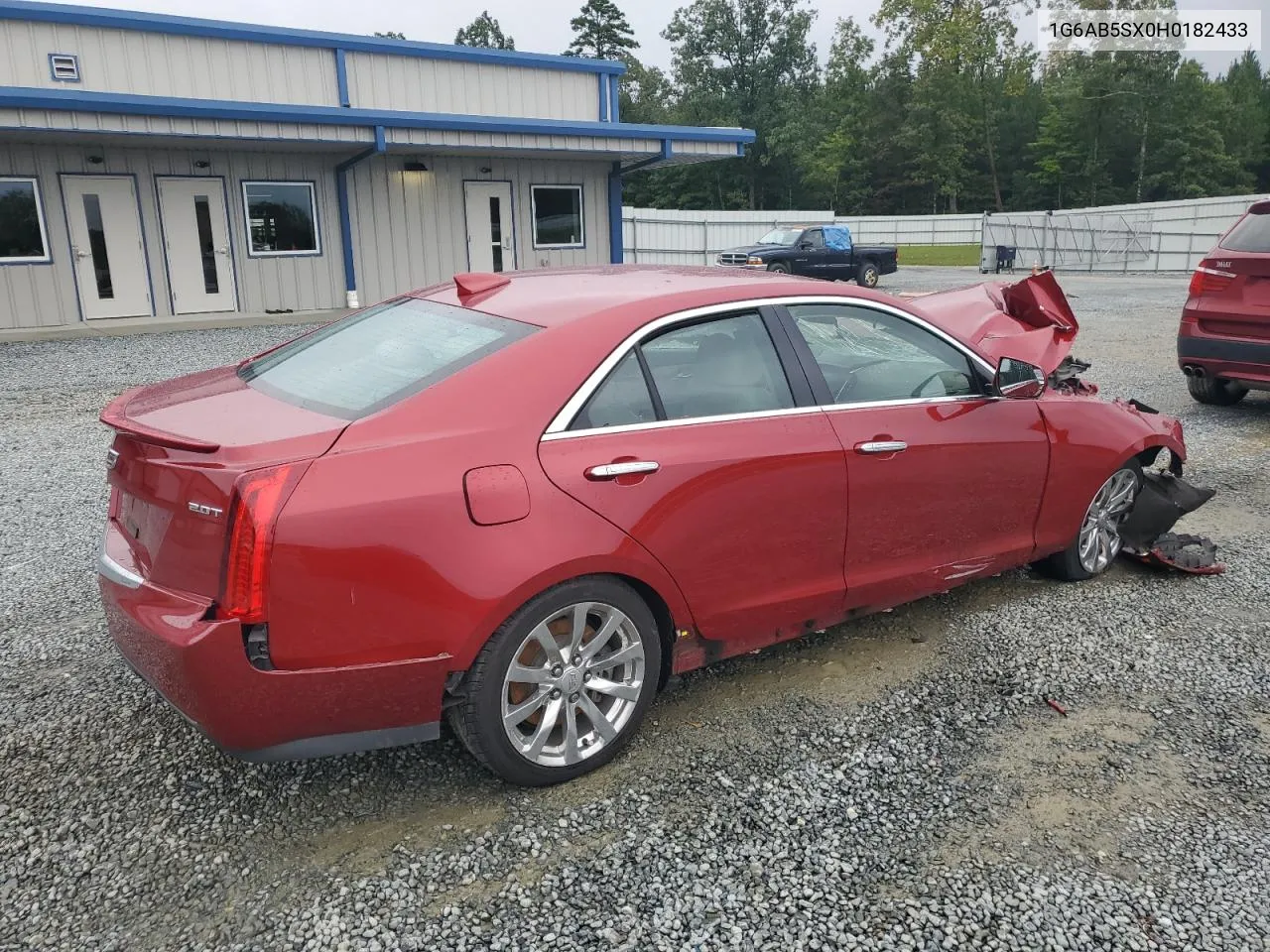 2017 Cadillac Ats Luxury VIN: 1G6AB5SX0H0182433 Lot: 72018244