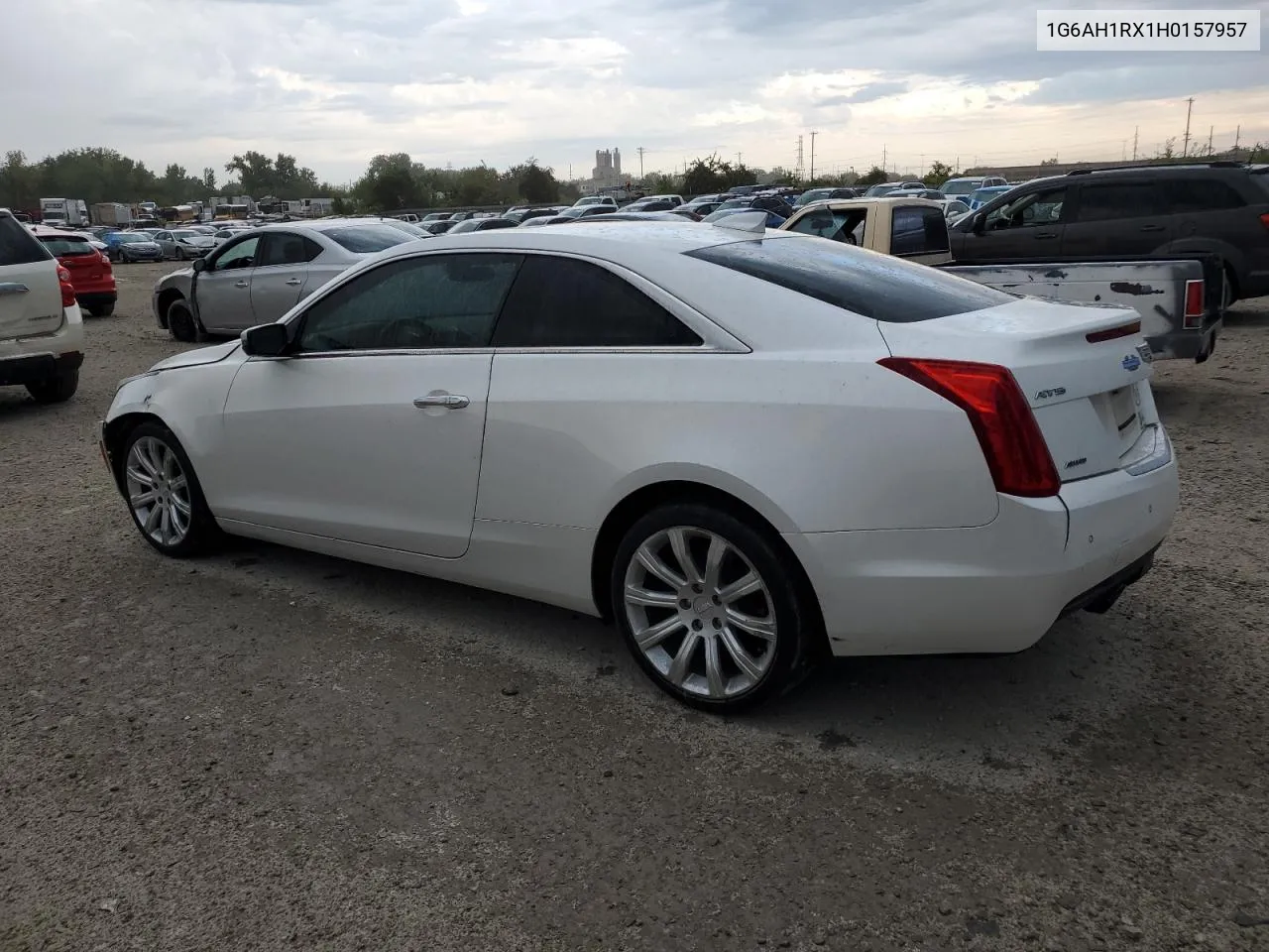 2017 Cadillac Ats Luxury VIN: 1G6AH1RX1H0157957 Lot: 72055744