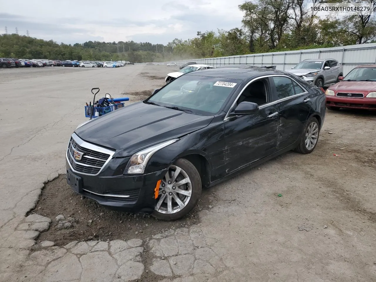 2017 Cadillac Ats VIN: 1G6AG5RX1H0148279 Lot: 72704204