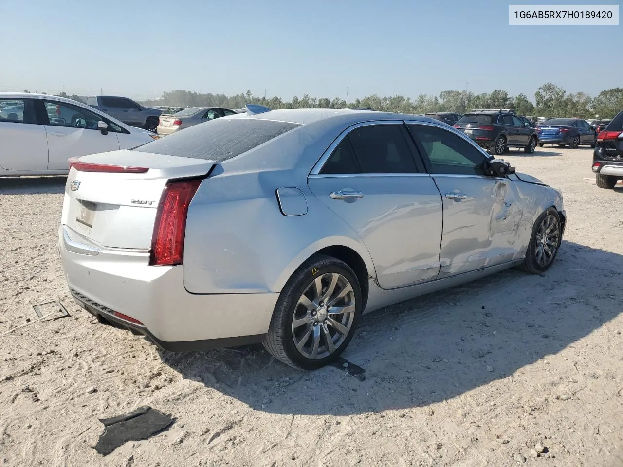 2017 Cadillac Ats Luxury VIN: 1G6AB5RX7H0189420 Lot: 74903254