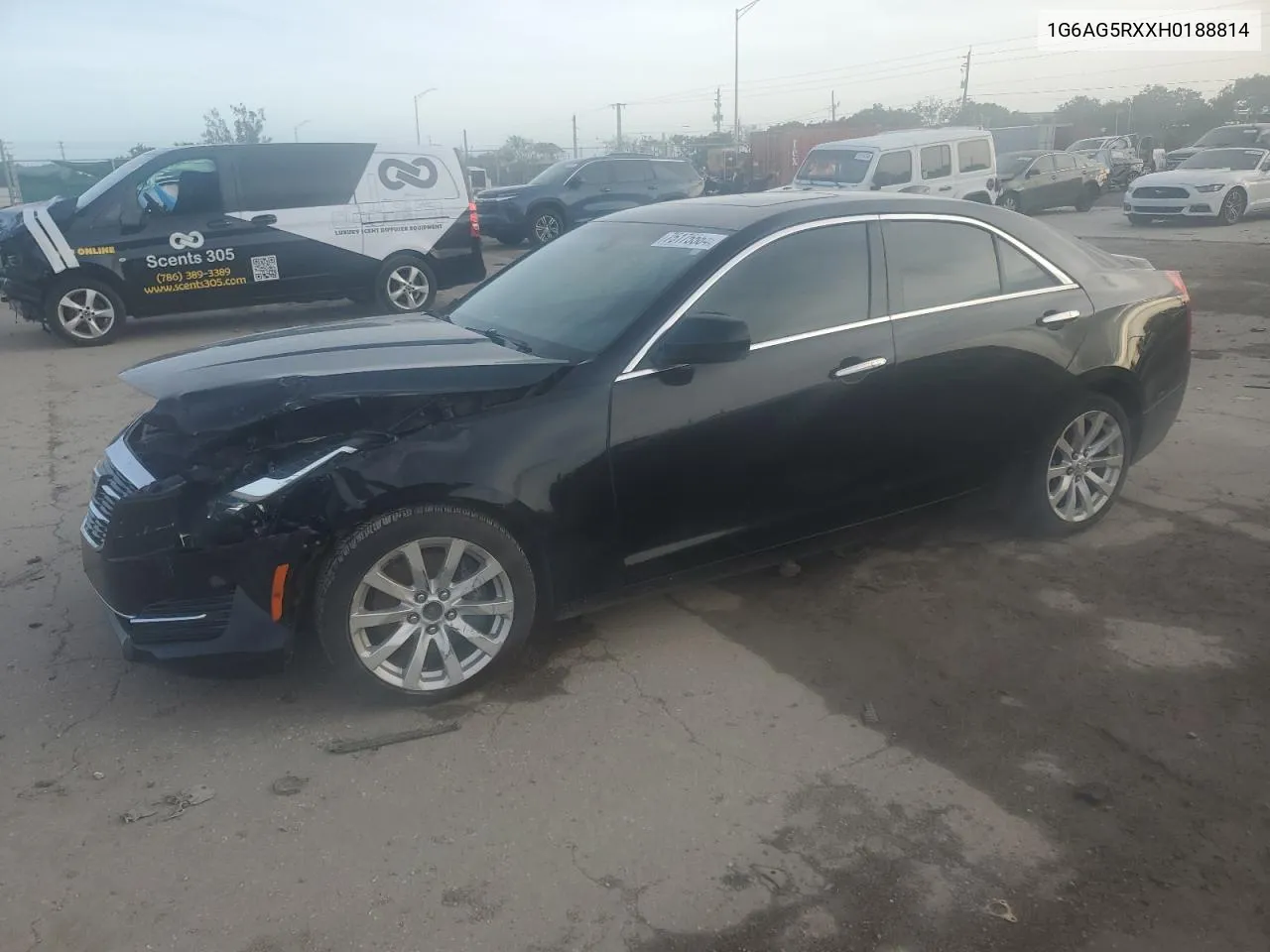 2017 Cadillac Ats VIN: 1G6AG5RXXH0188814 Lot: 75175564