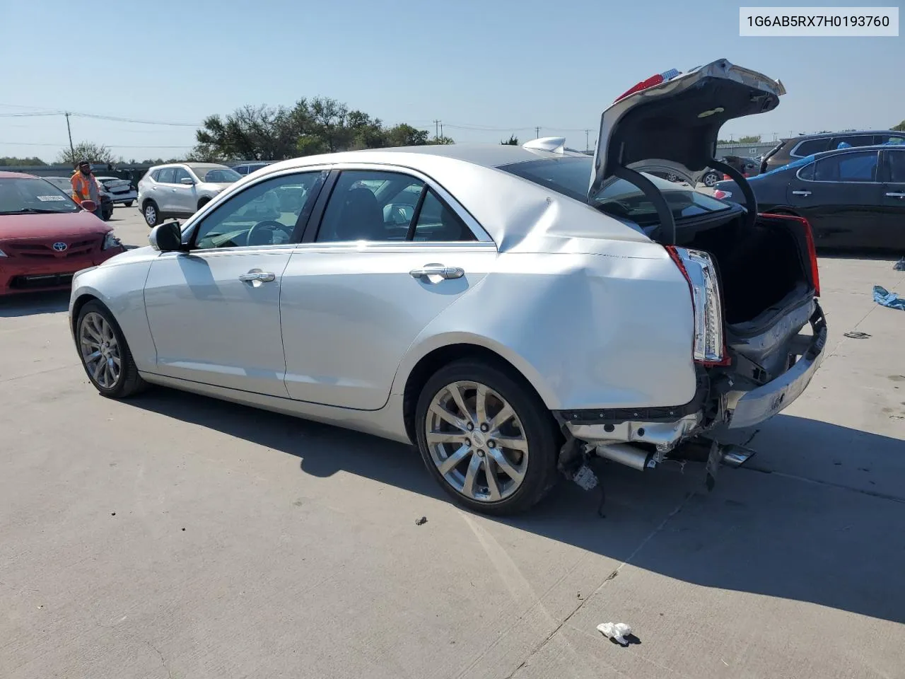 2017 Cadillac Ats Luxury VIN: 1G6AB5RX7H0193760 Lot: 75217804