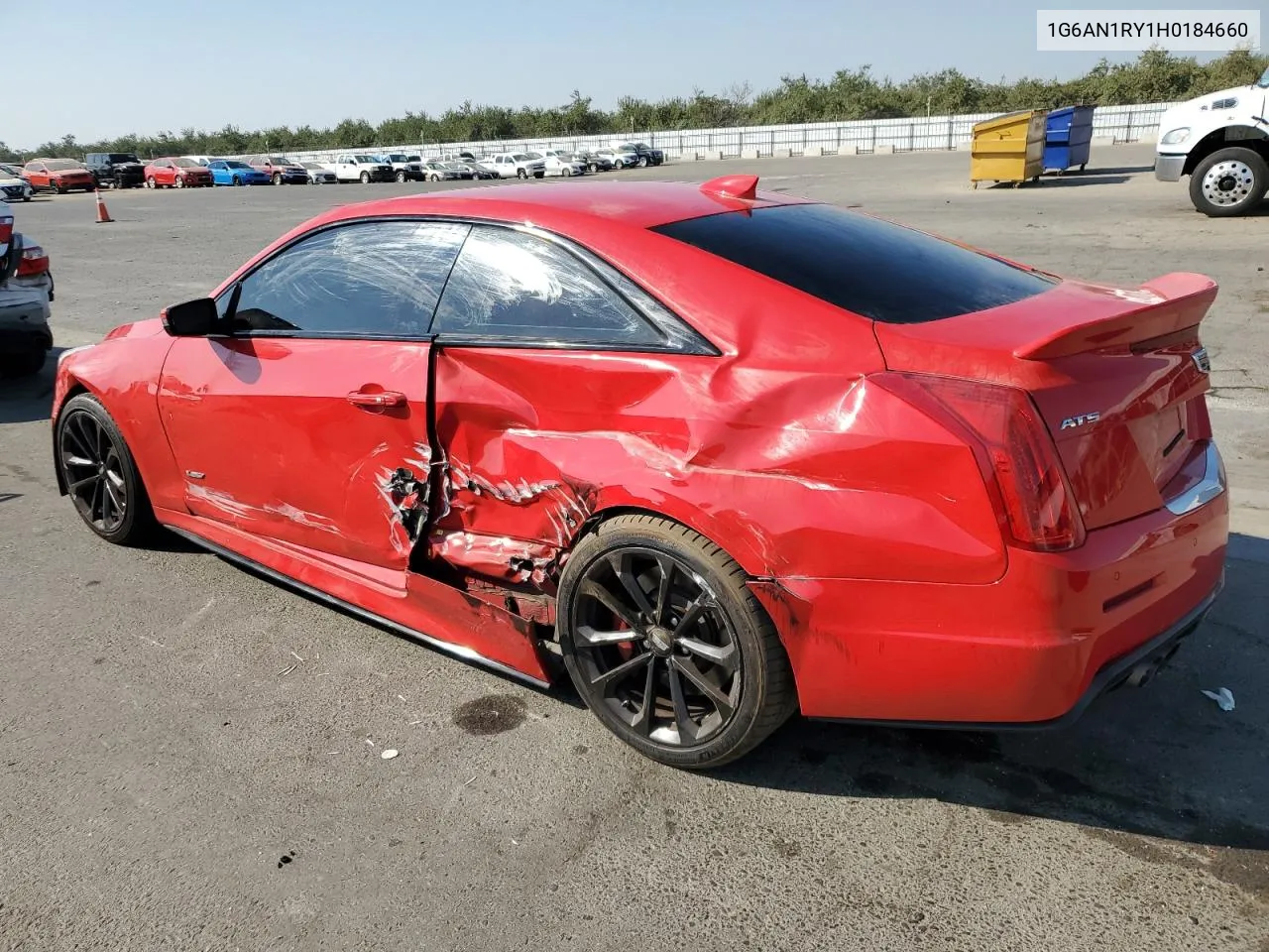 2017 Cadillac Ats-V VIN: 1G6AN1RY1H0184660 Lot: 76267494