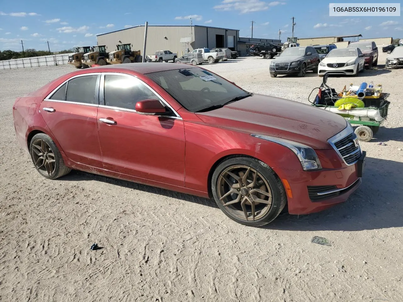 2017 Cadillac Ats Luxury VIN: 1G6AB5SX6H0196109 Lot: 77884144