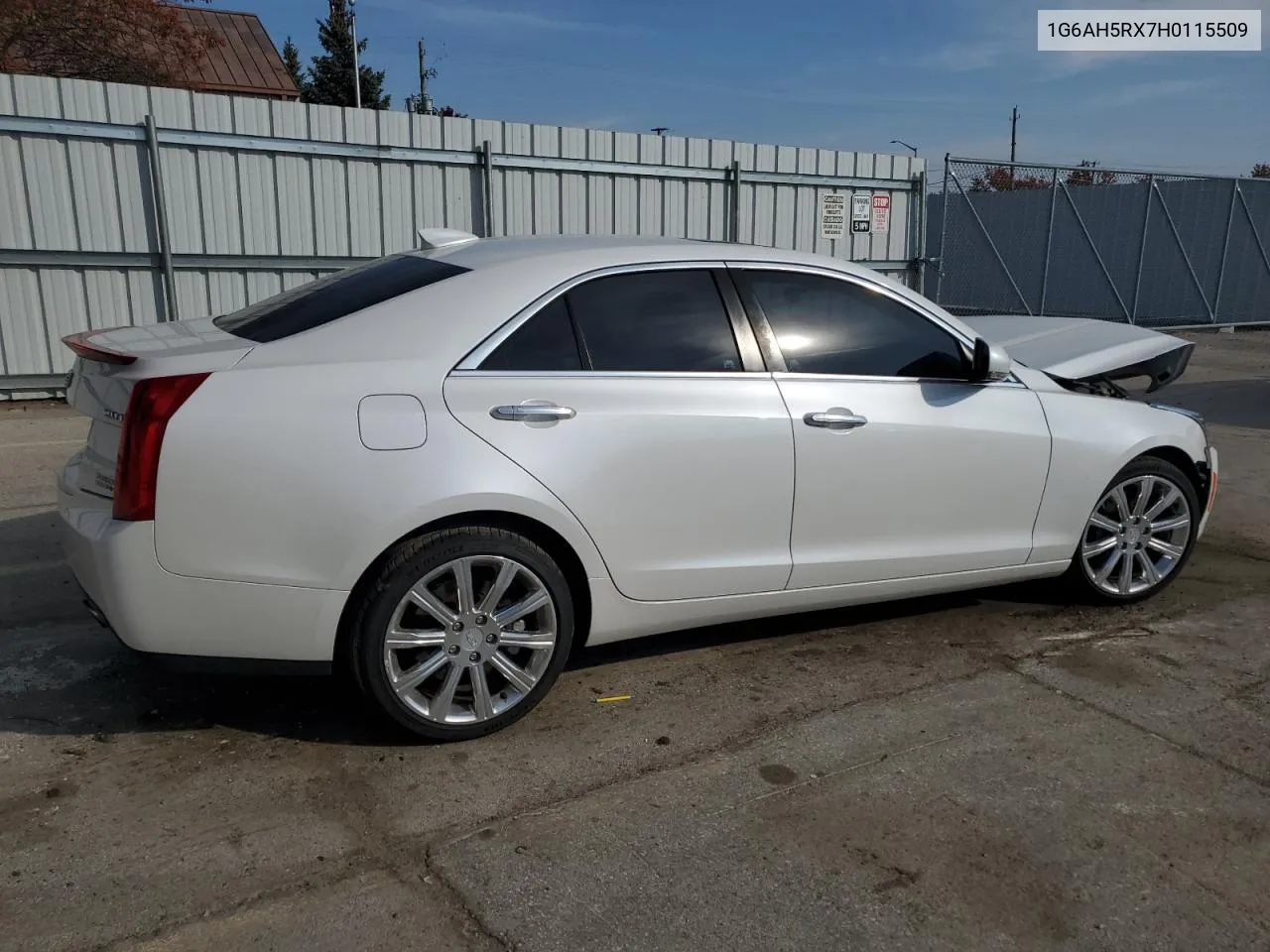 2017 Cadillac Ats Luxury VIN: 1G6AH5RX7H0115509 Lot: 78284874