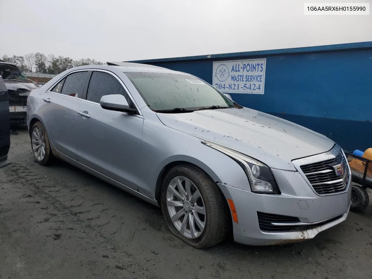 2017 Cadillac Ats VIN: 1G6AA5RX6H0155990 Lot: 78584364