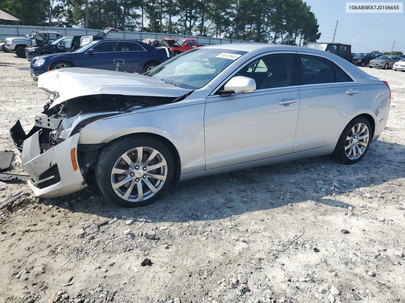 1G6AB5RX7J0106655 2018 Cadillac Ats Luxury