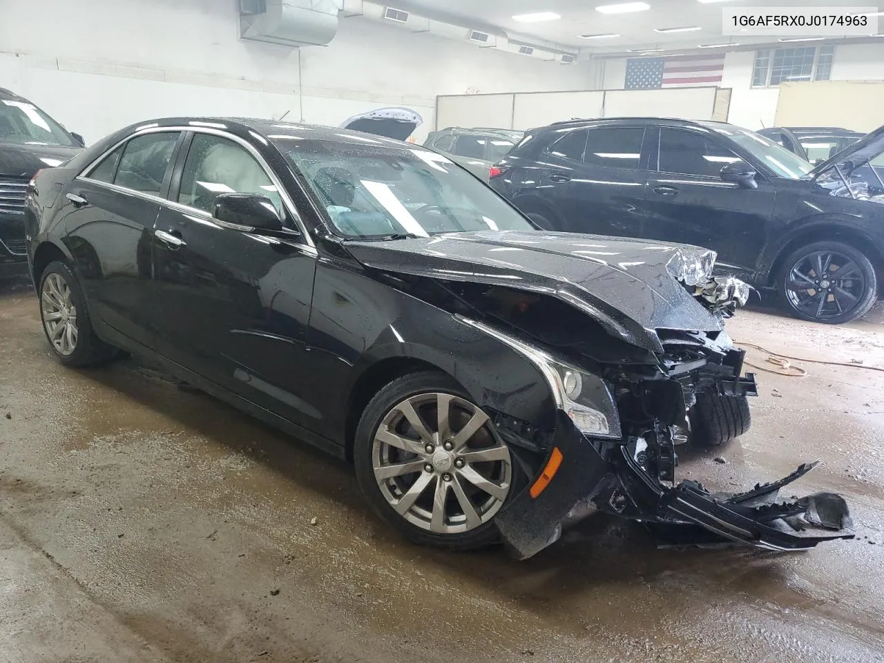 1G6AF5RX0J0174963 2018 Cadillac Ats Luxury