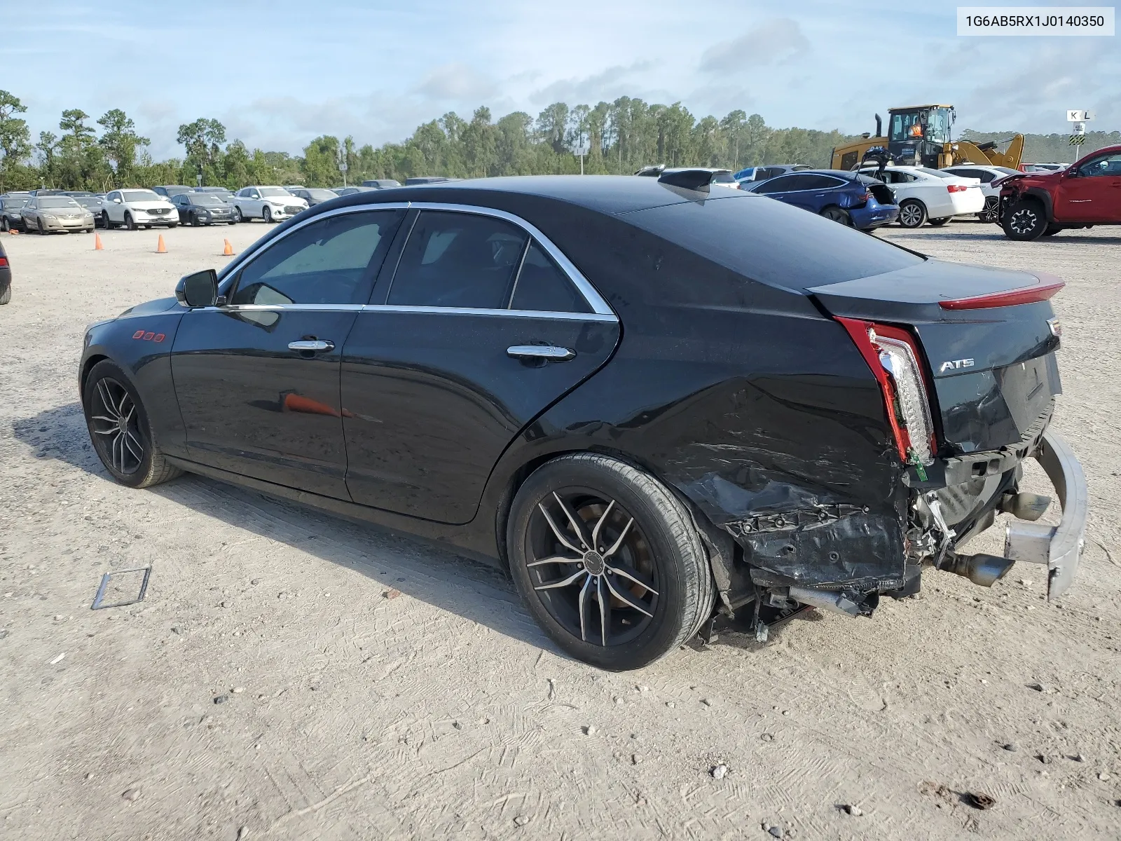 2018 Cadillac Ats Luxury VIN: 1G6AB5RX1J0140350 Lot: 65266544