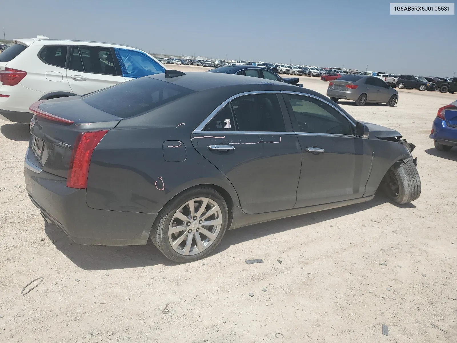 1G6AB5RX6J0105531 2018 Cadillac Ats Luxury