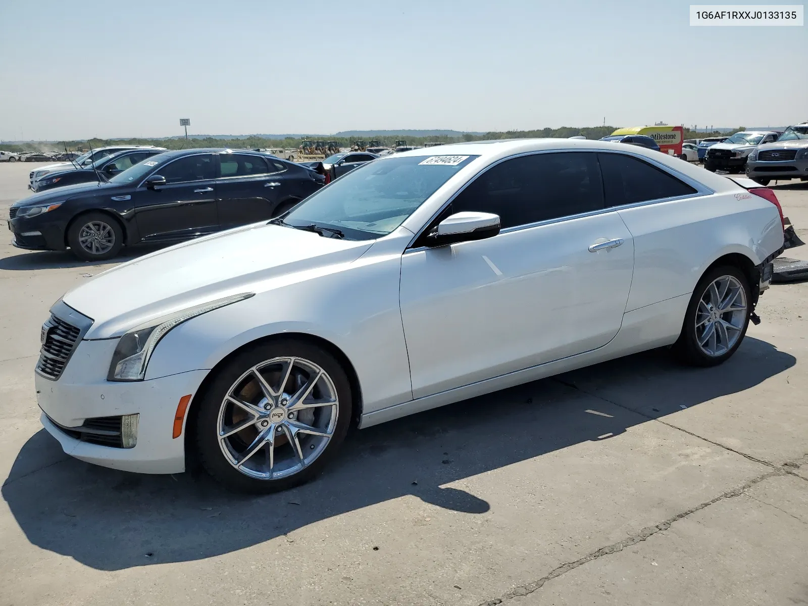 1G6AF1RXXJ0133135 2018 Cadillac Ats Luxury