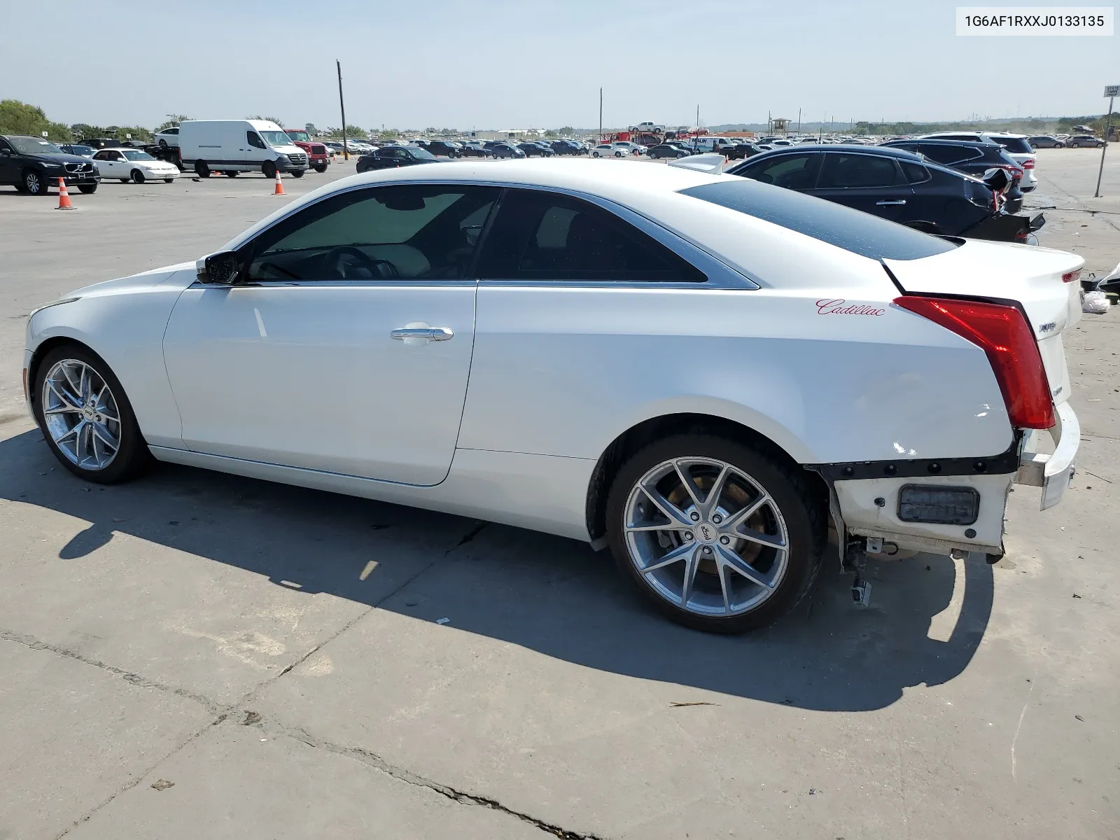 1G6AF1RXXJ0133135 2018 Cadillac Ats Luxury