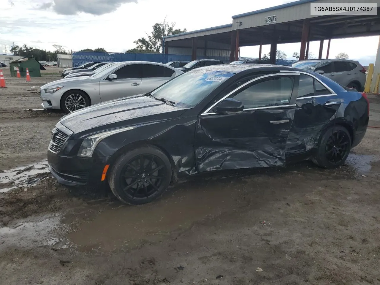 2018 Cadillac Ats Luxury VIN: 1G6AB5SX4J0174387 Lot: 69072204