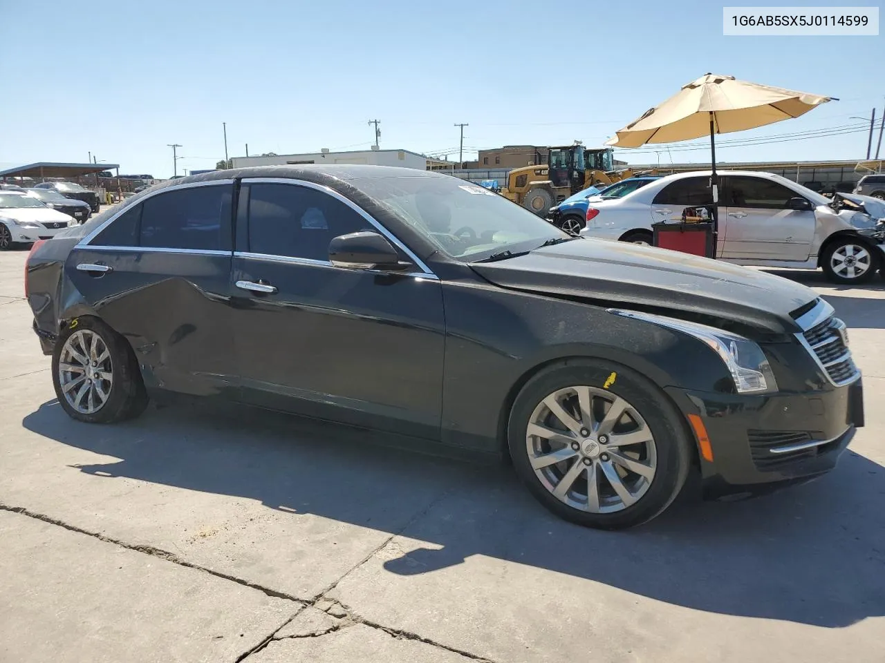 2018 Cadillac Ats Luxury VIN: 1G6AB5SX5J0114599 Lot: 70838644