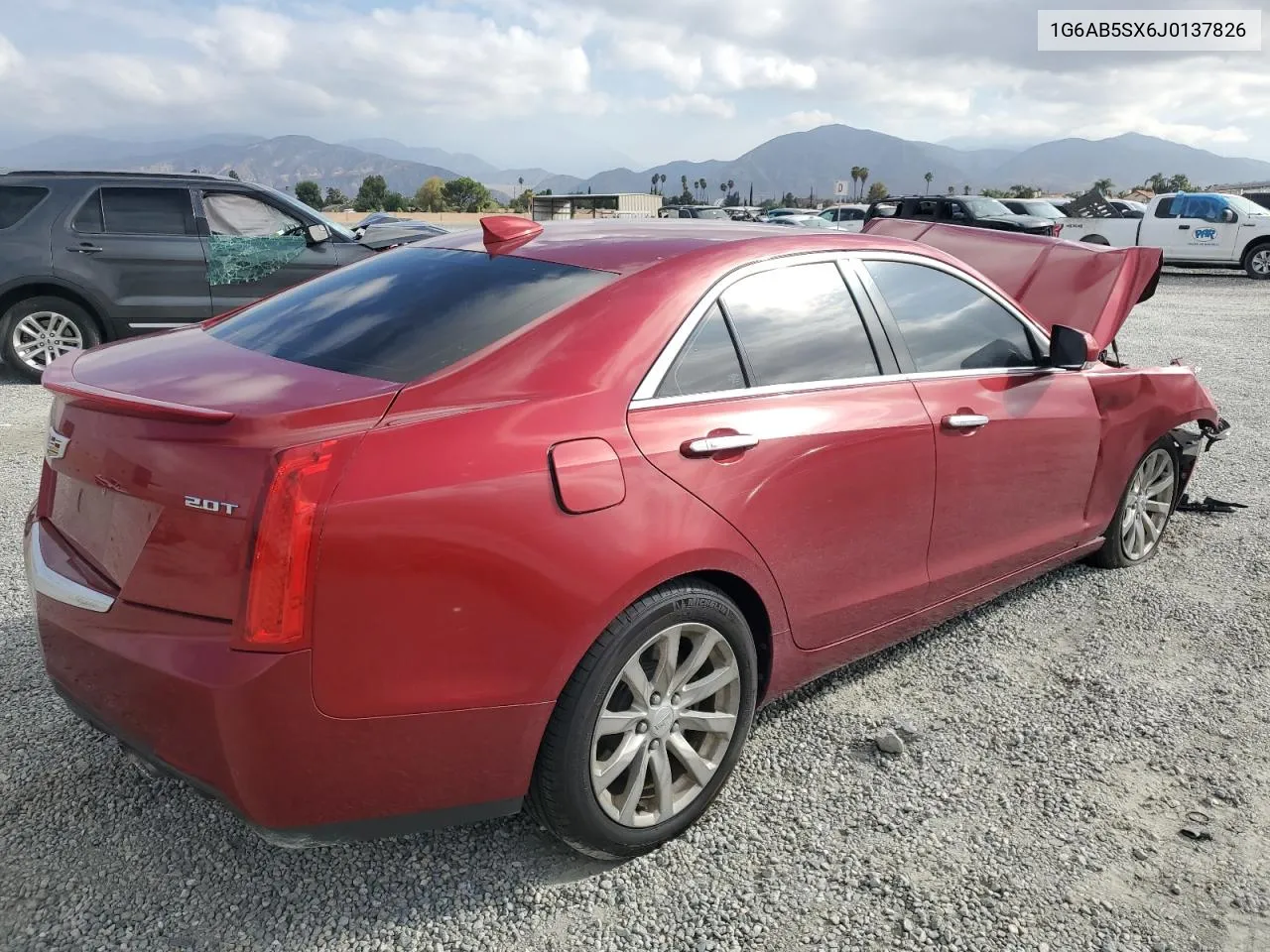 2018 Cadillac Ats Luxury VIN: 1G6AB5SX6J0137826 Lot: 71790964