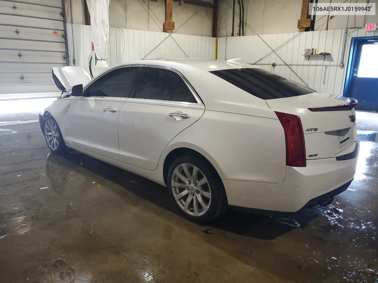 2018 Cadillac Ats VIN: 1G6AE5RX1J0159942 Lot: 72255494