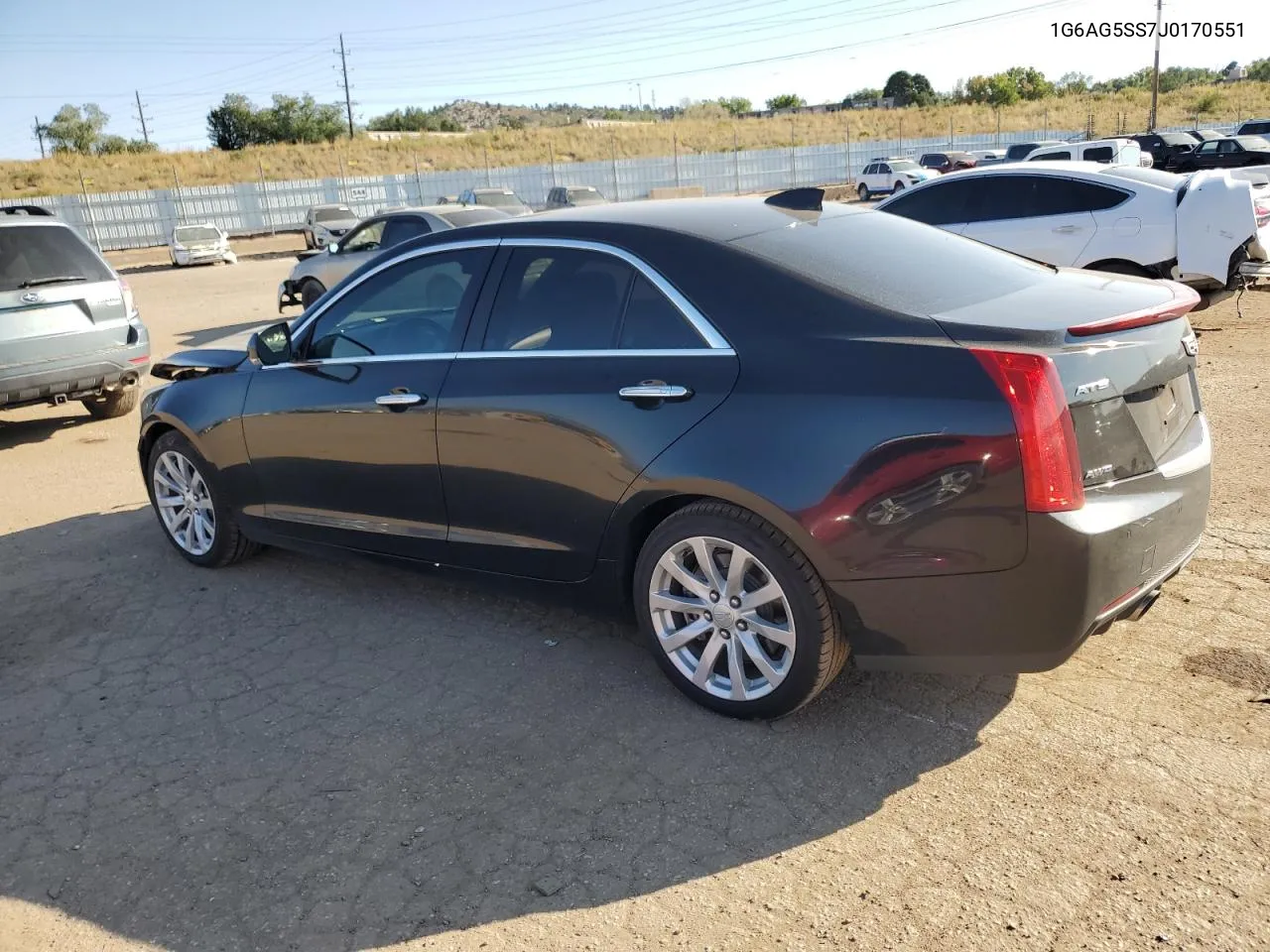 2018 Cadillac Ats Premium Luxury VIN: 1G6AG5SS7J0170551 Lot: 75626984