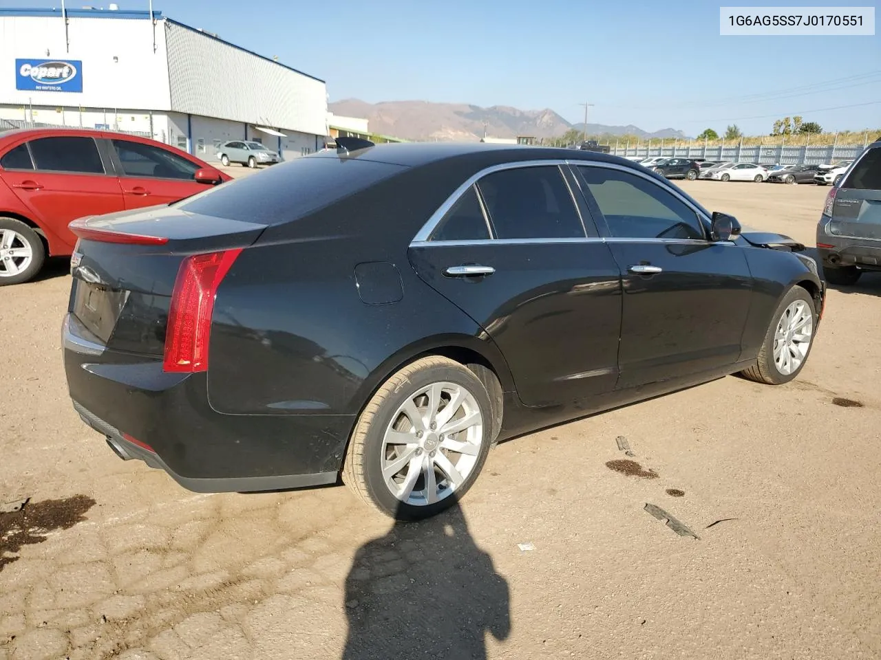 1G6AG5SS7J0170551 2018 Cadillac Ats Premium Luxury