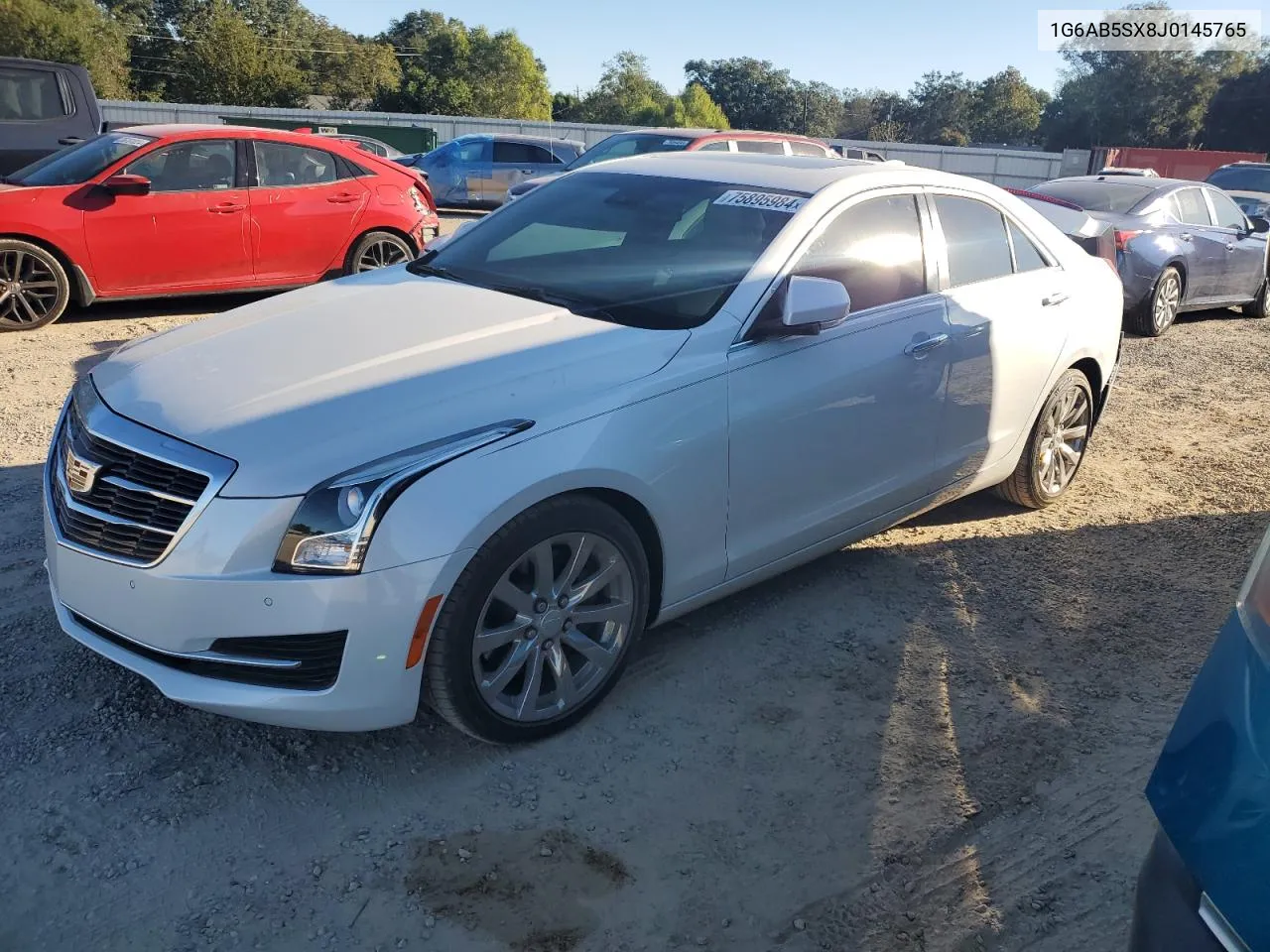 2018 Cadillac Ats Luxury VIN: 1G6AB5SX8J0145765 Lot: 75895984