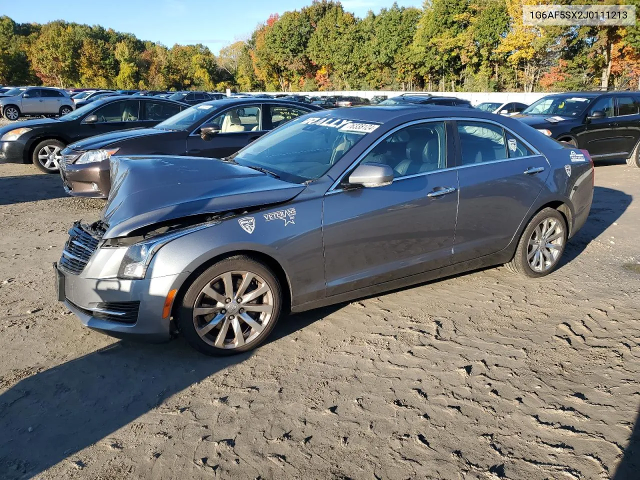 2018 Cadillac Ats Luxury VIN: 1G6AF5SX2J0111213 Lot: 76338124