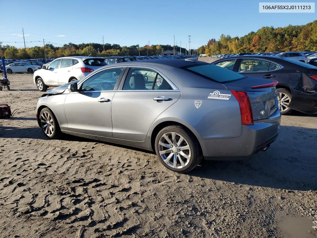 2018 Cadillac Ats Luxury VIN: 1G6AF5SX2J0111213 Lot: 76338124