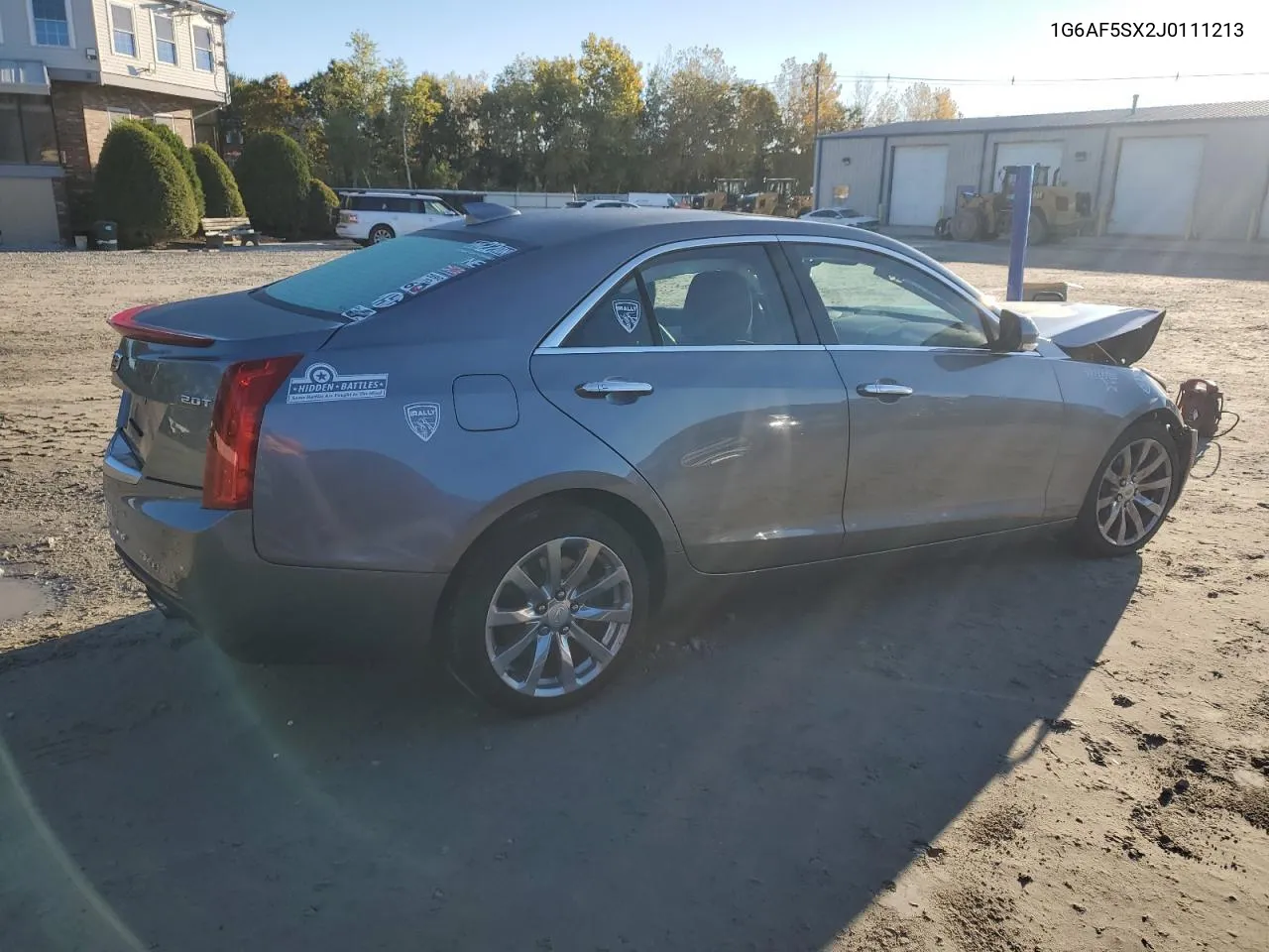 2018 Cadillac Ats Luxury VIN: 1G6AF5SX2J0111213 Lot: 76338124