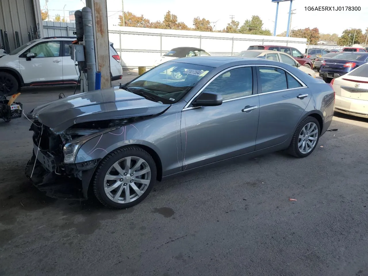 2018 Cadillac Ats VIN: 1G6AE5RX1J0178300 Lot: 77417594