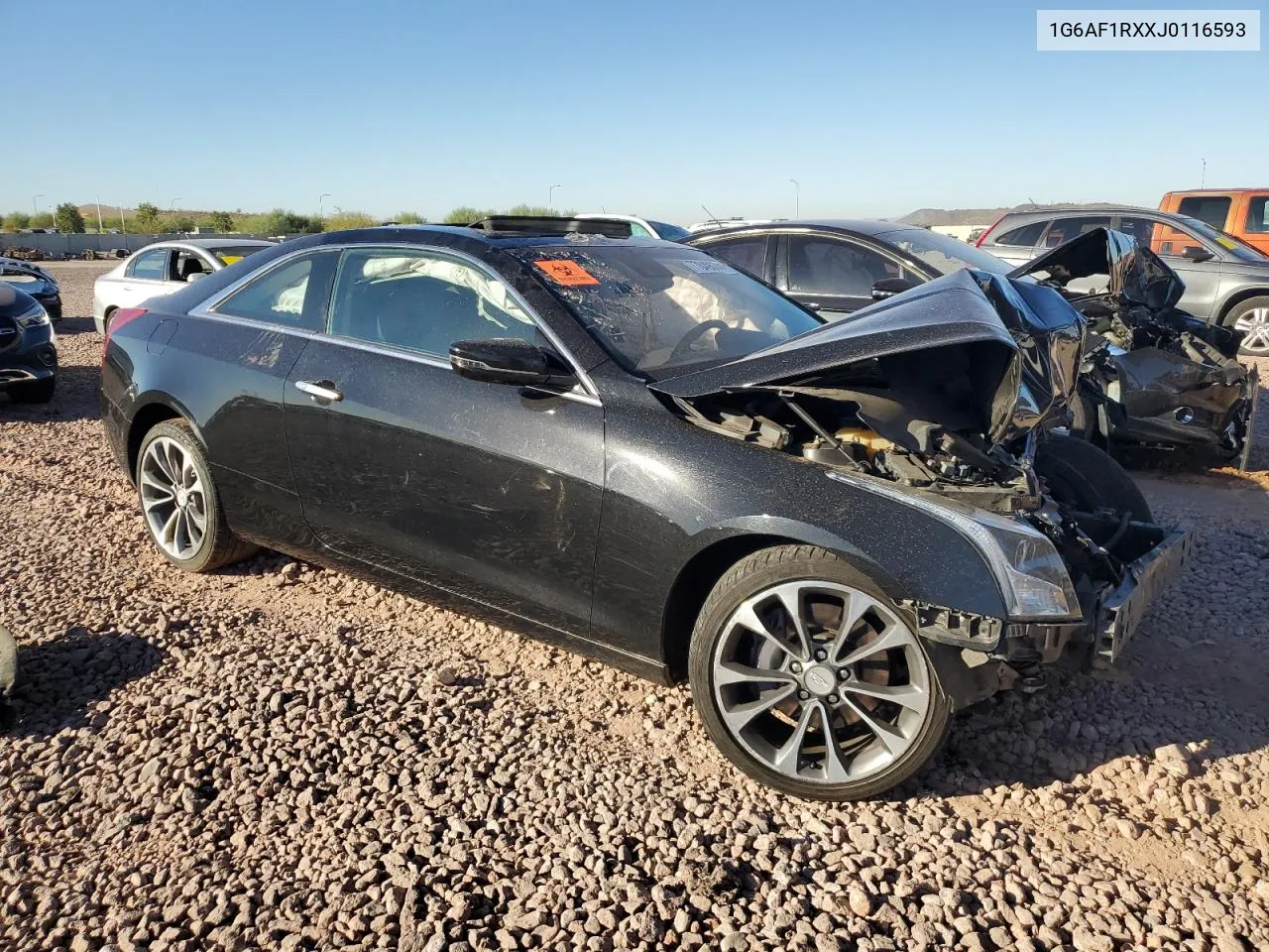 1G6AF1RXXJ0116593 2018 Cadillac Ats Luxury