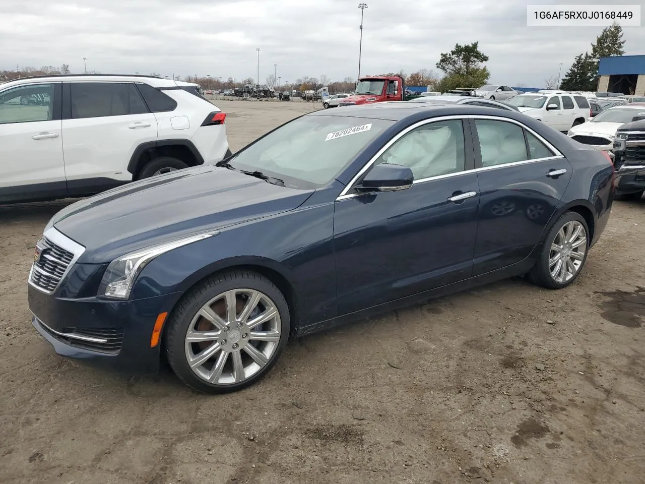 2018 Cadillac Ats Luxury VIN: 1G6AF5RX0J0168449 Lot: 78202464