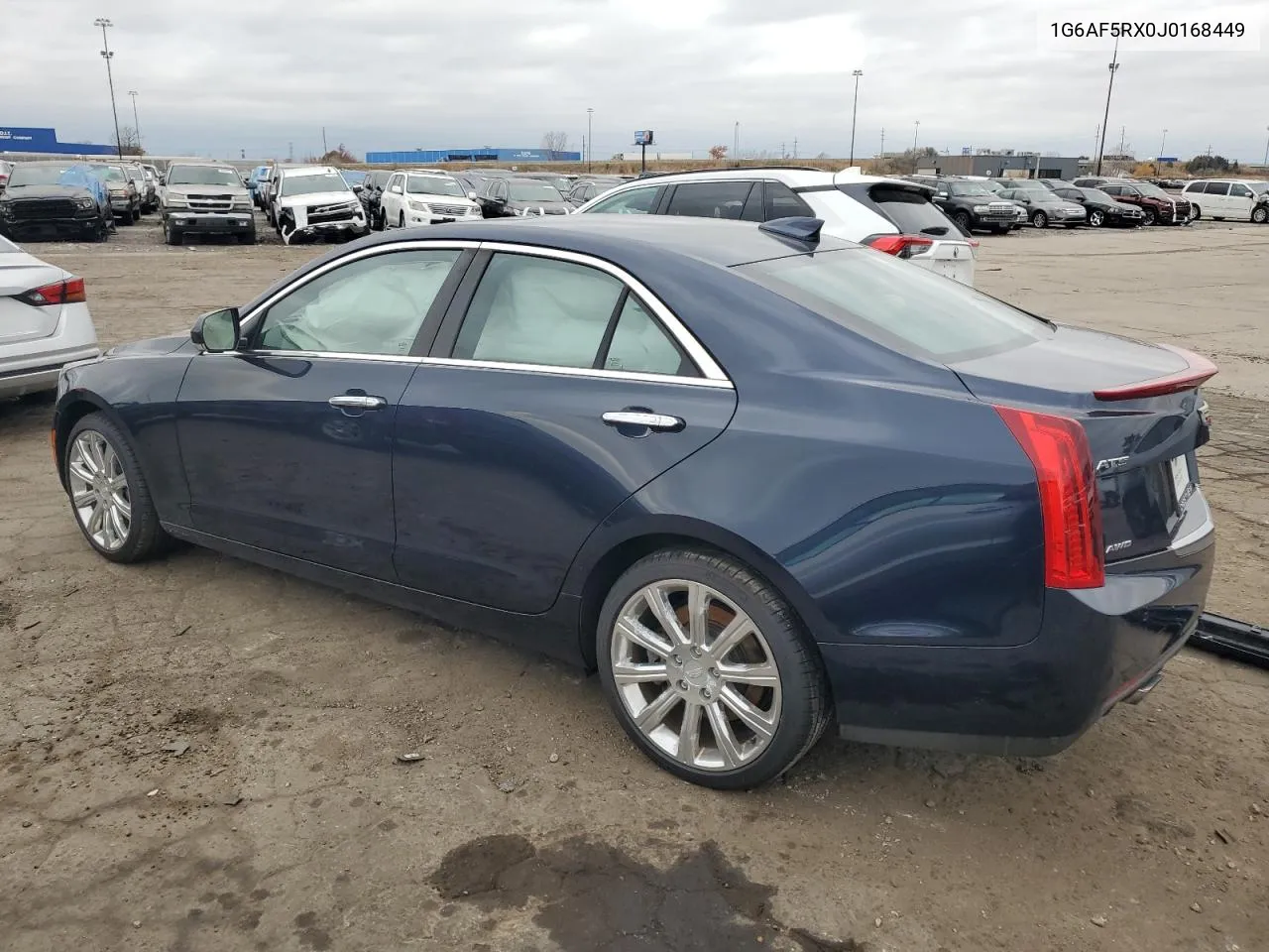 2018 Cadillac Ats Luxury VIN: 1G6AF5RX0J0168449 Lot: 78202464