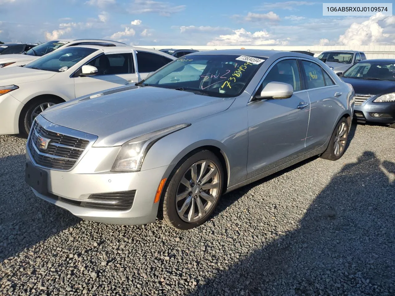 2018 Cadillac Ats Luxury VIN: 1G6AB5RX0J0109574 Lot: 79290554