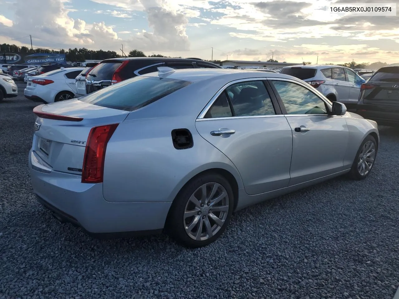 2018 Cadillac Ats Luxury VIN: 1G6AB5RX0J0109574 Lot: 79290554