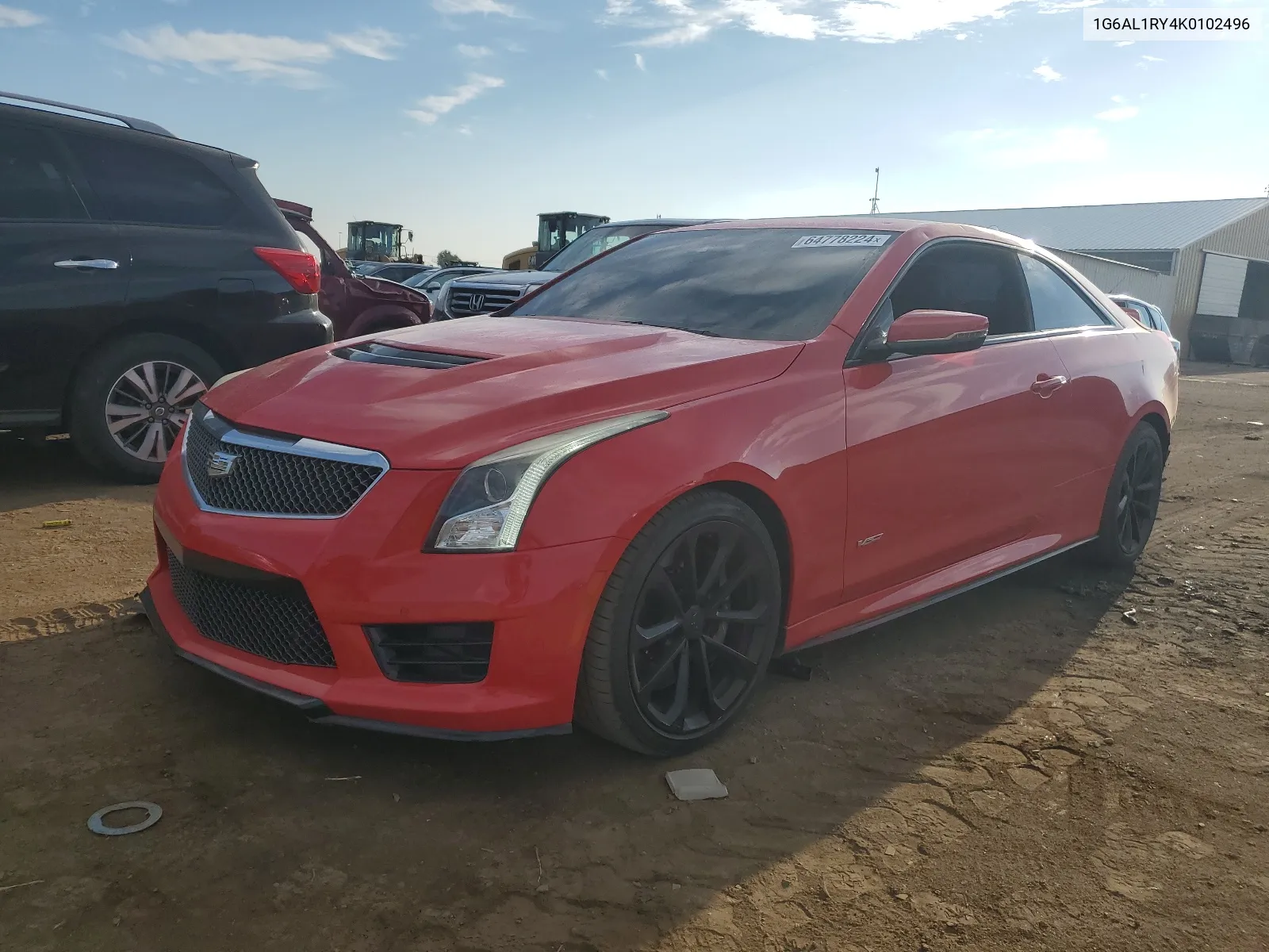 2019 Cadillac Ats-V VIN: 1G6AL1RY4K0102496 Lot: 64778224