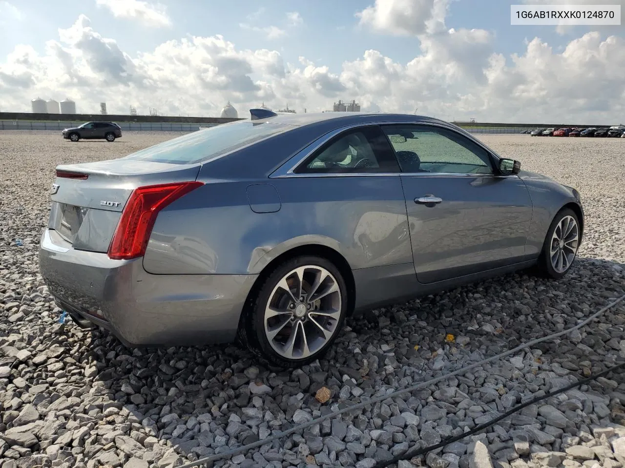 2019 Cadillac Ats Luxury VIN: 1G6AB1RXXK0124870 Lot: 71864334