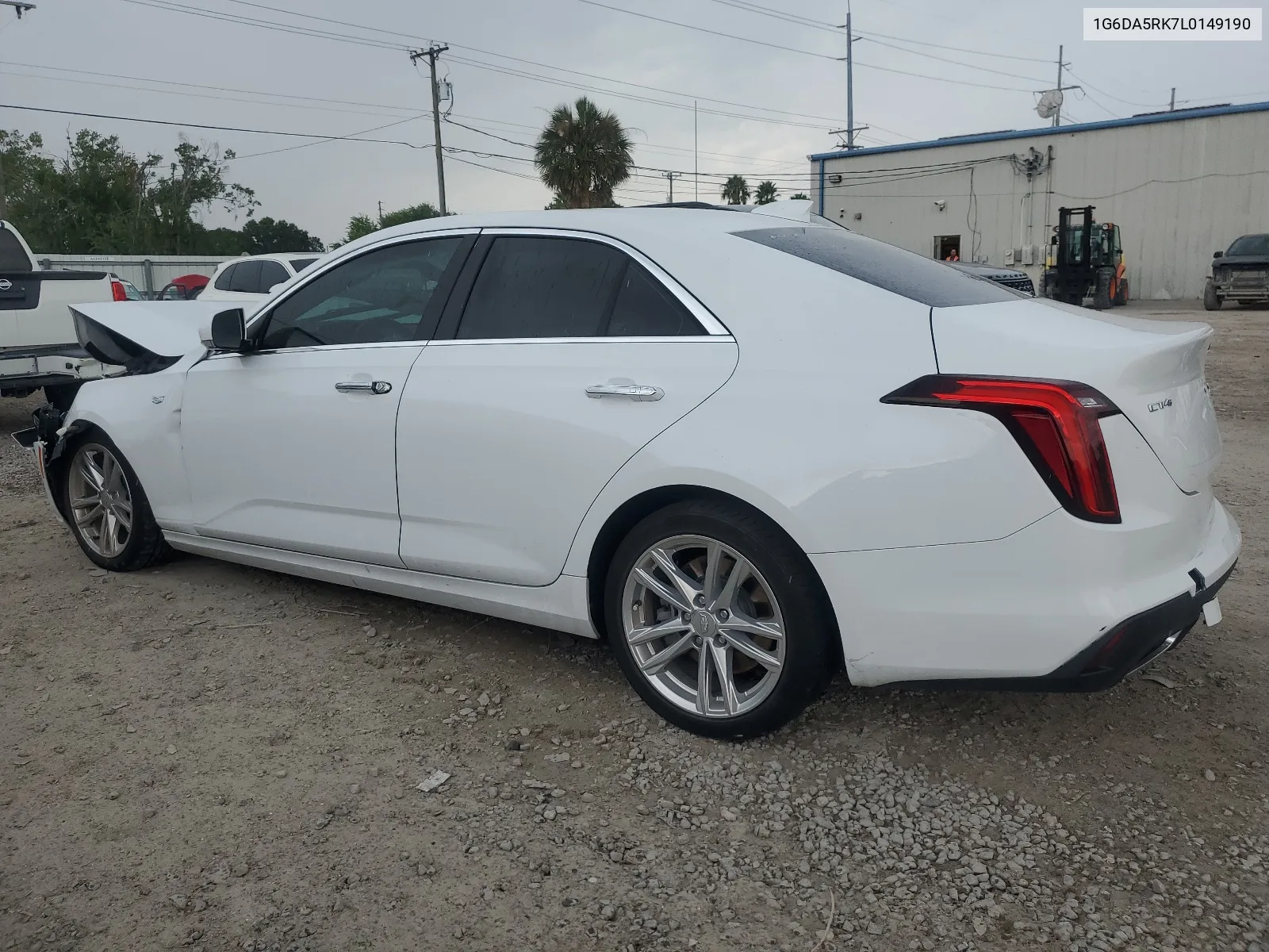 2020 Cadillac Ct4 Luxury VIN: 1G6DA5RK7L0149190 Lot: 66929814