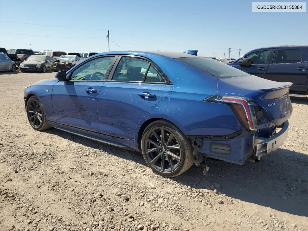 2020 Cadillac Ct4 Sport VIN: 1G6DC5RK3L0155384 Lot: 71660224