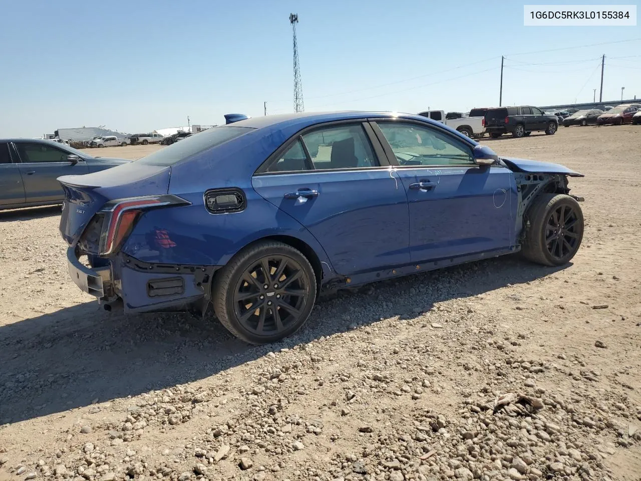 2020 Cadillac Ct4 Sport VIN: 1G6DC5RK3L0155384 Lot: 71660224