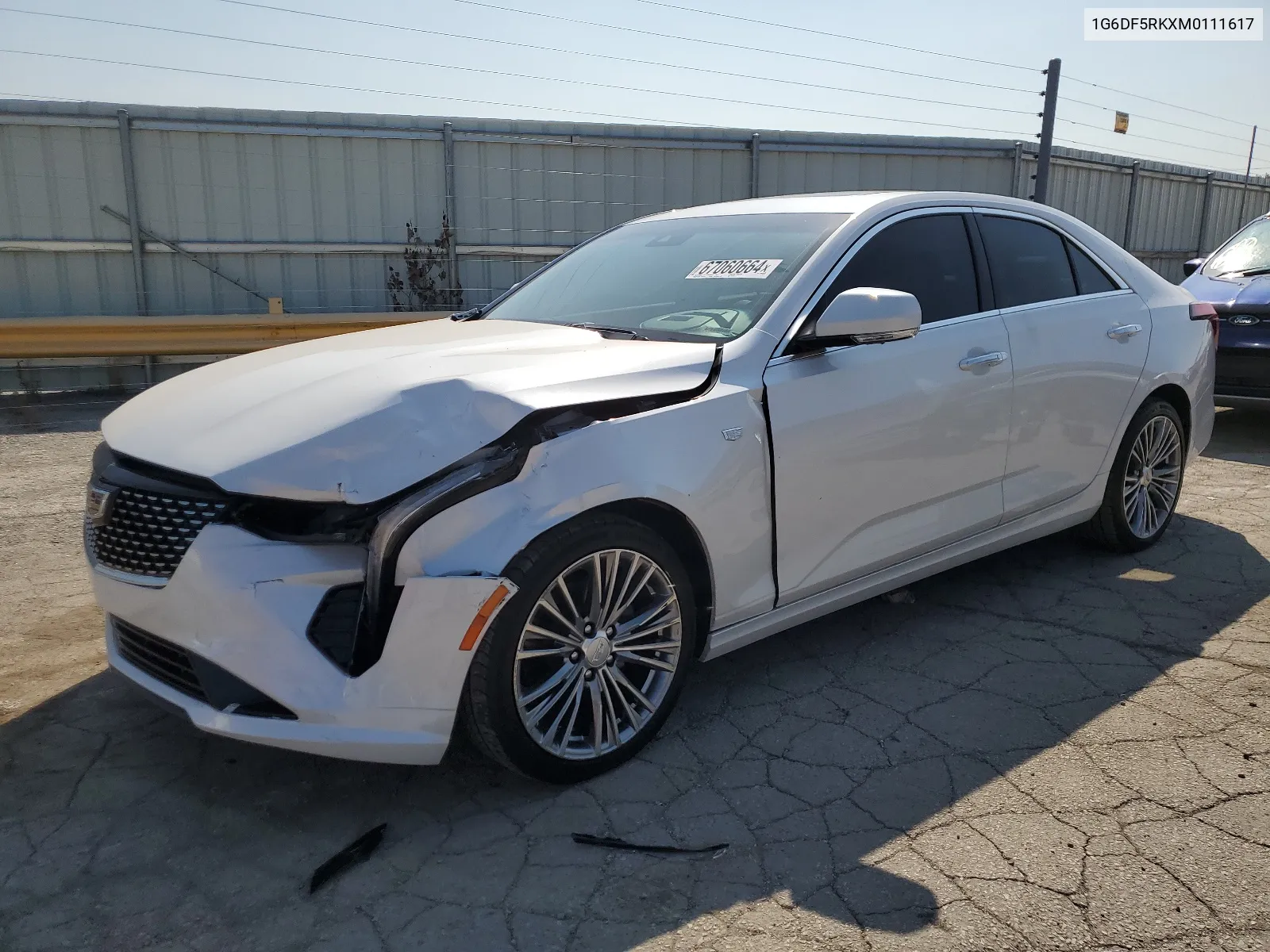 1G6DF5RKXM0111617 2021 Cadillac Ct4 Premium Luxury